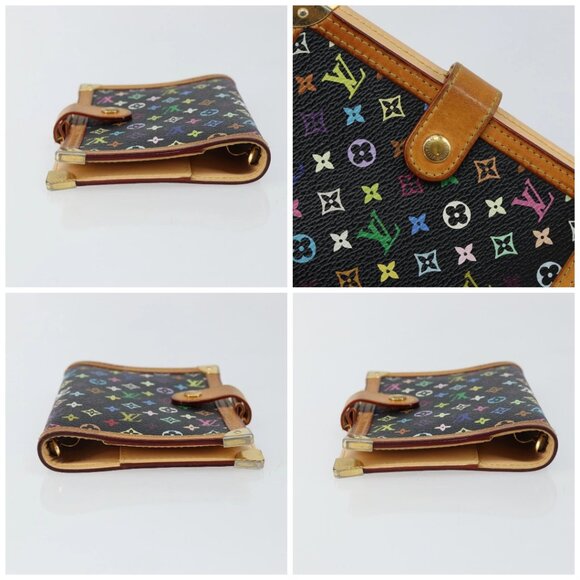 LOUIS VUITTON Multicolor Agenda PM Day Planner Cover Black R20895 LV Auth 145699 - Picture 16 of 16